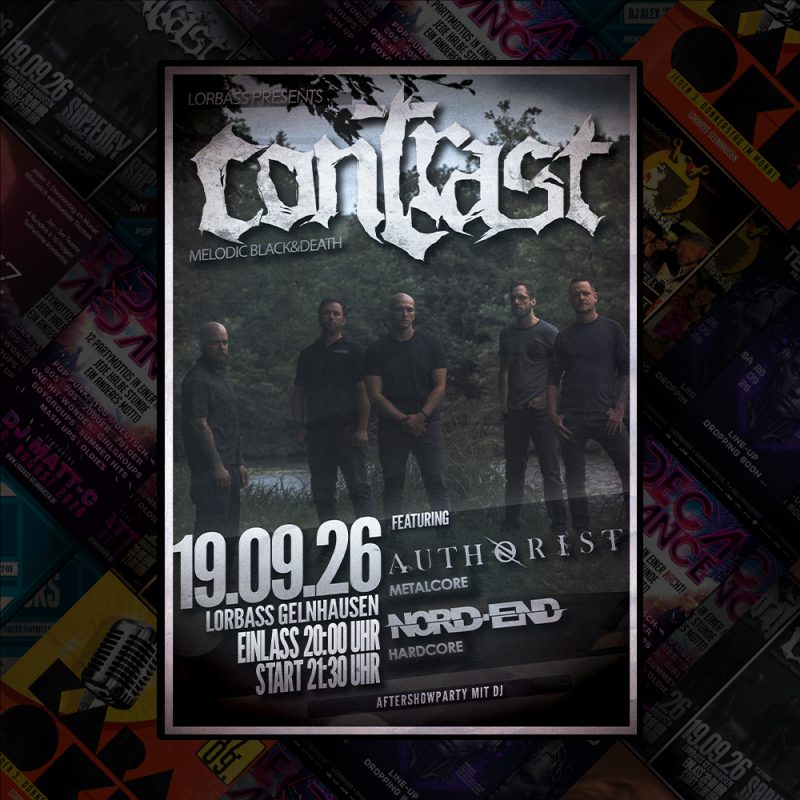 LIVE: Contrast | Sapiency | + Support